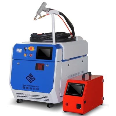 中国 Metal Stainless Steel Laser Welder Hand-held 1000W 1500W 2000W fiber laser welding machine Jewelry portable metal aluminum steel laser welding machine 販売のため