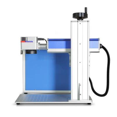 China 3D The most favorable price 20w 30w 50w desktop portable fiber laser marking machine Te koop