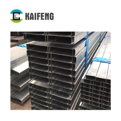 China Building Q235/275/345B Galvanized Steel C Profile Price for sale