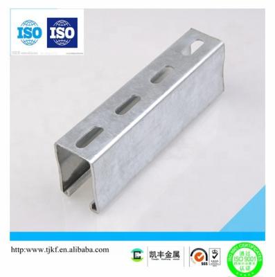 China Support other competitive galvanized unistrut products factory supply channels for sale