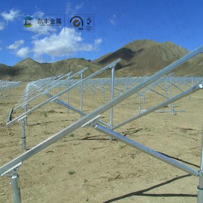 China Industrial Solar Panel Ground Mounting Steel Structure Factory for sale