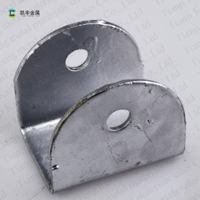 China Customized Fixed U Shape Metal Support Brackets Building Steel Material for sale