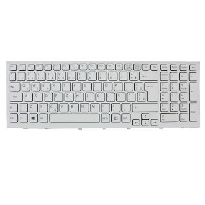 China Teclado Brazil Wireless Keyboard For Sony Vaio VPC-EH Pcg-71911x Vpceh30eb BR Layout Laptop White Keyboard for sale