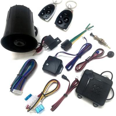 China Coche a 370MHZ Car Security Systerms 15W/20W Siren 370MHZ /433.92MHZ Large Car Alarm System / Sistema de alarma for sale