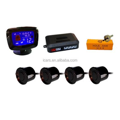 China Best Selling Waterproof Manufacture Car Reversing Assist Parking Sensor System LCD Parking Sensor for sale