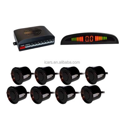 China New Factory Car Parking Sensors System With 8 Sensors Coche sensores de aparcamiento for sale