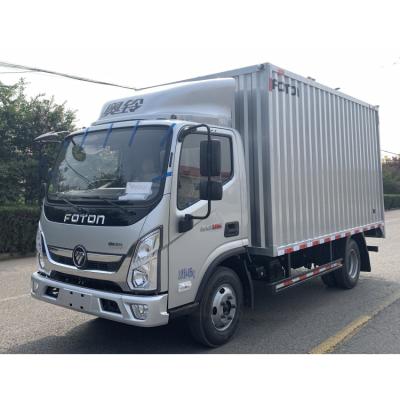 China WHITE FORLAND 4X2 GRAY Low price van box truck cargo 4140x2100x2100mm for sale