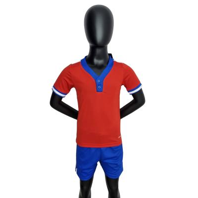 China 2022 New Children's Clothing Sports Suits Chile Home Quick-Drying Soccer Jersey Suits for sale