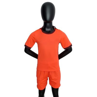 China Shirts & High Quality And Comfortable England Football Jersey Tops Orange Breathable Kids Party SIZE 16-28 for sale