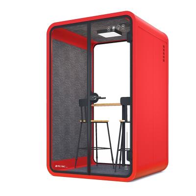 China Telephone Furniture Modular Conference Booth Quiet Room Privacy Movable Office Soundproof Room for sale