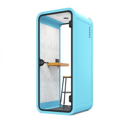 China Office Modular Soundproof Privacy Cell Phone Booth Indoor Manufacturer for sale