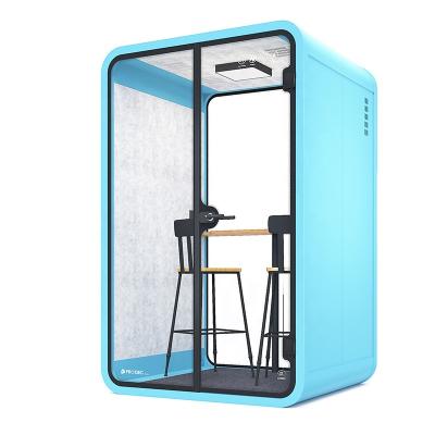 China (Size)Customized Adjustable Acoustic Soundproof Telephone Booth Office Pod Meeting Private Pod for sale