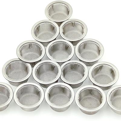 China Stainless Steel Single Bongs Screen Smoking Pipes Filter Screen for sale