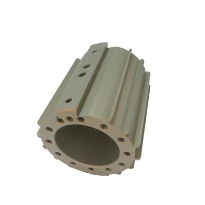 China Custom Manufacturing Equipment OEM CNC Machined Aluminum 7075 Hard Anodizing Housing For High Pressure for sale