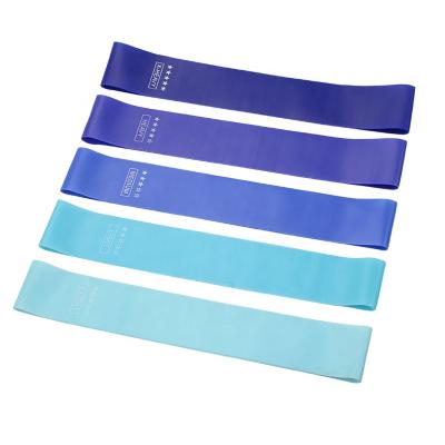 China DESUN Latex Customized Sports And Fitness Latex Resistance Bands Set For Yoga for sale