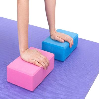 China EVA DESUN Multiple Colors Non-Slip Yoga Backing Brick EVA Yoga Blocks for sale