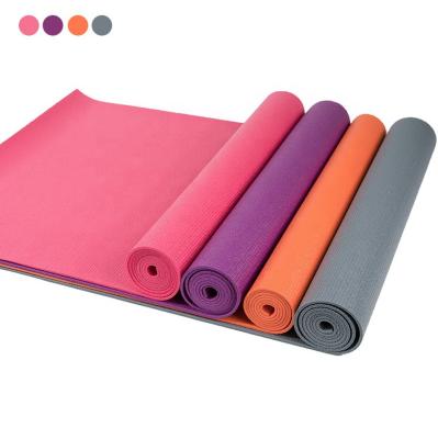 China Yoga Exercise DESUN Color PVC Mat 3-8mm Kids Gym Mat Non-Slip Custom Print Solid PVC Yoga Mat for sale