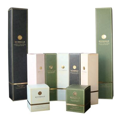 China Eco Friendly Customize Different Sizes Folded Essential Oil Paper Packaging Box for sale