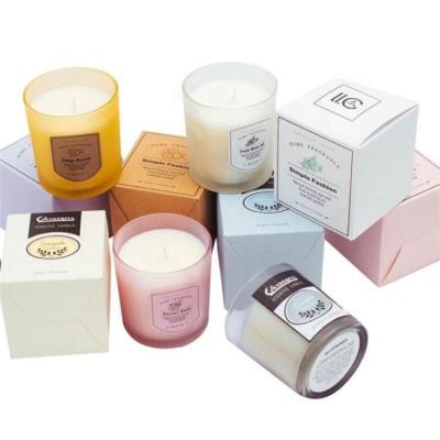 China Eco Friendly Wholesale Luxury Custom Design Packaging Folding Candle Paper Diffuser Boxes for sale