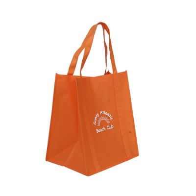 China Wholesale Reusable Custom Printed Eco Friendly Recycle Reusable Grocery Bag PP Laminated Non Woven Bag for sale