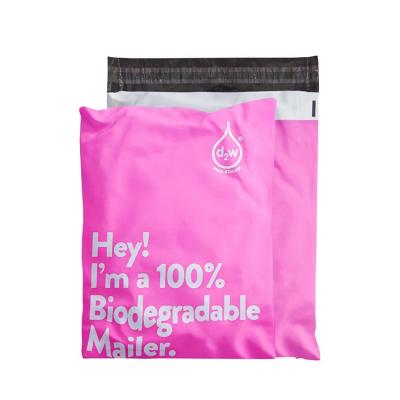 China Reusable Biodegradable Recycling Poly Color Printed Garment Plastic Packaging Mailing Bags for sale