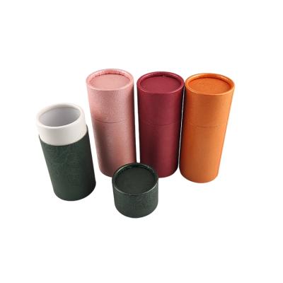 China Eco Friendly Cardboard Cosmetic Paper Tube Essential Oil Bottle Packaging Box for sale