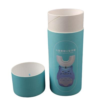 China High quality Cheap round hat round cylinder boxes paper tube packaging for Children brushes for sale