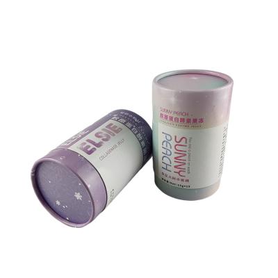 China New arrival recyclable paper tube food packaging for capsule supplement for sale