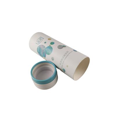 China Wholesale Shipping Push Up Cosmetic Paper Tube Packaging For Airless Bottle With Paper Tube for sale