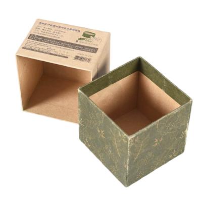 China Best quality kraft paper box packaging with logo for perfume bottle for sale