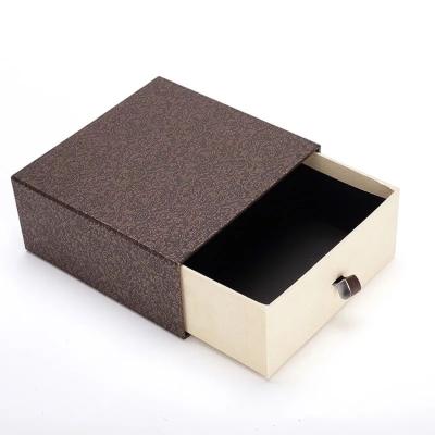 China Nice cheap paper jewelry box cardboard box recycling paper box packaging for wedding rings for sale