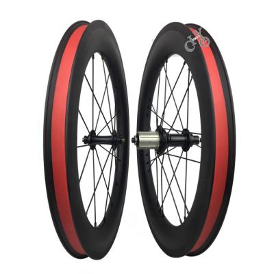 China Folding Bikes Carbon Bicycle Wheel 20 Inch 406 Bike Wheelset 50mm Times Depth 30mm Width V Brake Anvil 20inch Bike Wheels 406 for sale