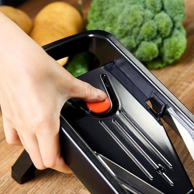 China Safe Dash Slice Mandoline Slicer Julienne+ Slice Viable For Vegetable French Fries Cutter for sale