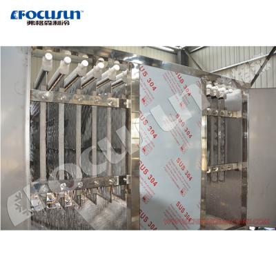 China Fishing and Aquatic Insulations 10 Ton Industrial Plate Ice Machine Sheet Ice Set for sale