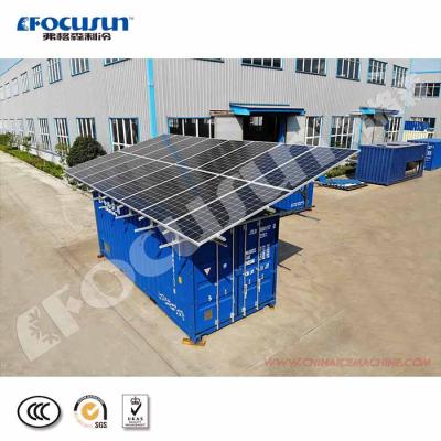 China 2020 Hotels 40 Ft Advanced Containerized Type Solar Power Low Temperature Cold Room With Hot Sale for sale