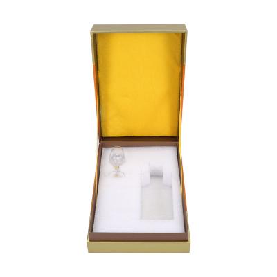 China Factory Recyclable Customization Wine Gift Box Wholesale Cardboard Luxury Fancy Paper Packaging Magnetic Single Box for sale