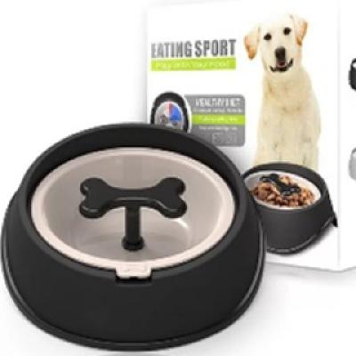 China Slow Feeding Dog Feeder Bowl Dog Food Bowl Collapsible Silicone Slow Feeder Dog Slow Slow Feeding Pet Bowl for sale