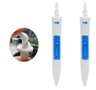 China Custom Factory Direct Sale Household Logo Q-Handles Ear Wax Remover Own Patent Earwax Remover Earwax Removal Tool Supplier EW1005 for sale