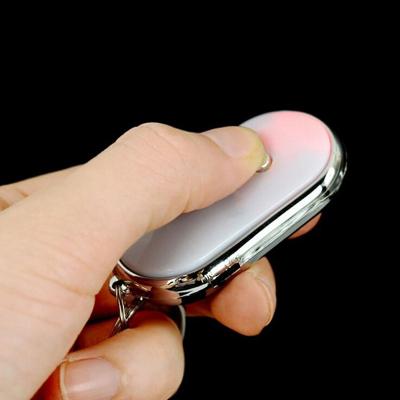 China Anti-lost Key Finder Whistle Key Chain With LED Light And Sound Flashlight Locator Alarm Locator Sensor Auto Key Whistle Finder Missing Anti-lost Sound Finder Smart Key Finder for sale