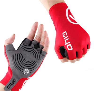 China Summer Road Cycling Half Finger Half Finger Glove Bicycle Gloves Anti-skid Breathable Mountain Cycling Motorcycle Gloves for sale