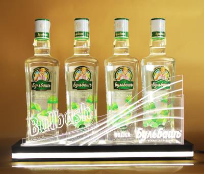 China Advertising LED Bottle Glorifier Bar Light Up Bottle Display for sale