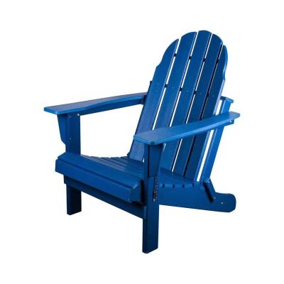 China 2021 Modern Outdoor Patio Deck Garden Backyard Folding Adirondack Chair Modern Folding Adirondack Chair for sale