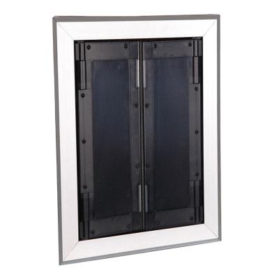 China Durable Durable Extreme Weather Security Dog Window Wall Entry Puppy Door Dog Cat Door Energy Efficient for sale