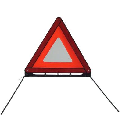 China Hot Selling GPPS Warning Sign Folding Warning Reflective Triangle for sale