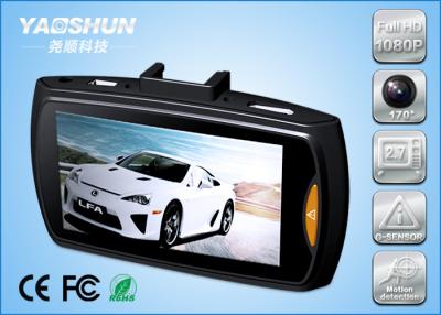 China Seamless 2CH Dual Camera Car DVR Wide Angle Loop Recording With Automatic Start MOV for sale