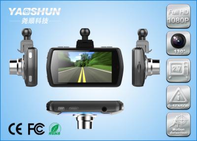 China Moving Detection FHD Auto Dash Cam Black / Blue , 3.0 Mega Pixels for sale