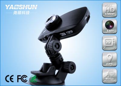 China Loop Recording 1080P 170°Angle GPS Logger Auto Dash Camera With LCD Display for sale