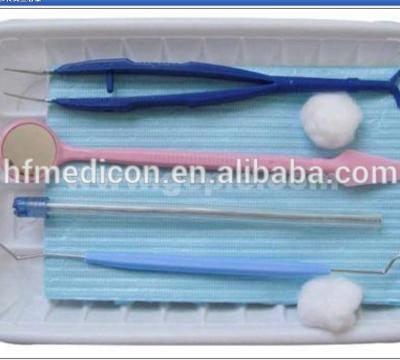 중국 2018 very competitive Disposable dental examination kits, dental instrument kits with CE 판매용