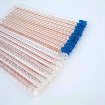 China high quality disposable saliva ejector,clear body&blue tips,suction tips à venda