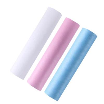 China 80*180cm non-woven bed sheet used for medical disposable medical bed sheet roll,NON-WOVEN BED ROLL for sale